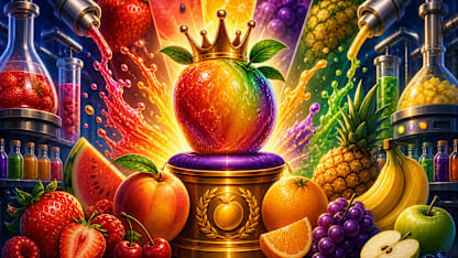 The best artificial fruit flavor is: