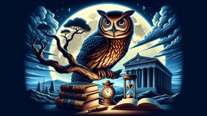 Why are owls considered wise?