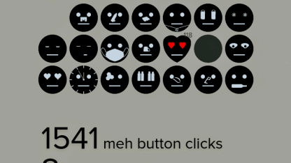 I DIDN'T miss the clicky face!