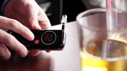 AlcoHAWK Ultra Slim Digital Breathalyzer