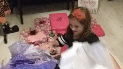 My kid turns 8 today, just another excuse to make a gif