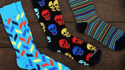 6-Pack: Unsimply Stitched Men's Gift Box Socks with Holiday Themes