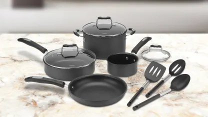Cuisinart 10 Piece Aluminum Cookware Set