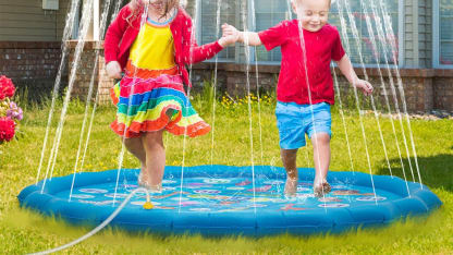 Obuby 60" Sprinkle & Splash Play Mat (Animals & ABC)