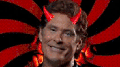 Stupid Hasselhoff 😒