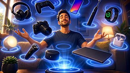 Do you charge things wirelessly?