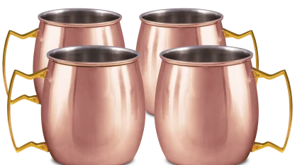 4-Pack Moscow Mule Mugs