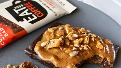 72-Pack: Eat Your Coffee Caffeinated Energy Bar Variety