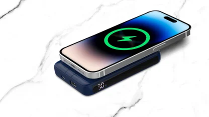 Incipio 10,000mAh Power Bank w/ Wireless Magnetic Charging and Integrated Cables