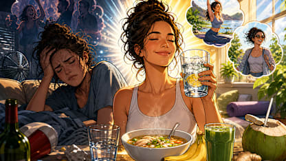 My go-to hangover cure is: