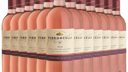 12-Bottles (1 Case) of Pedroncelli 2019 Rosé Wine