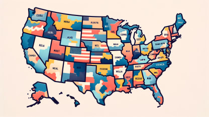 States with thinnest hair?