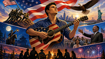 A few patriotic and American songs. Add some.