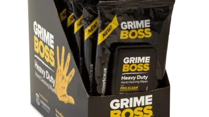 Grime Boss Hand Wipes 8-Pack
