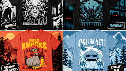 New Shirt.Woot Derby- New Monsters - Cryptids & Kaiju