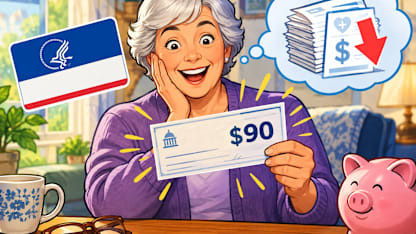 Wow-a $ 90 check to offset my medicare premiums is coming my way?