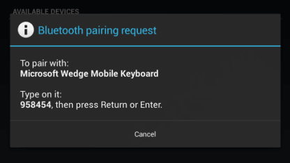 What devices do you use Bluetooth keyboards with?