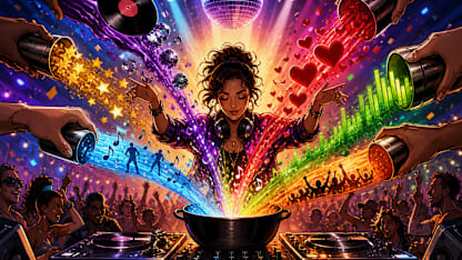 The perfect party soundtrack requires: