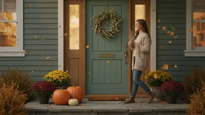 National Tree Company 22" Autumn Grass Wreath