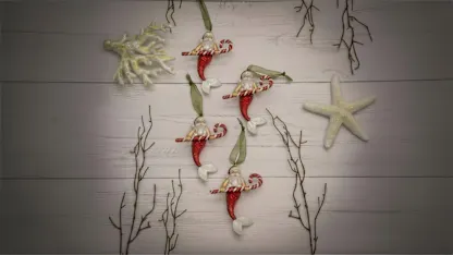 4-Pack: National Tree Company Glass Ornament Sets