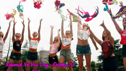 Happy National No Bra Day!