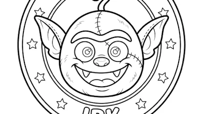 Happy Birthday Meh and a Story and Coloring