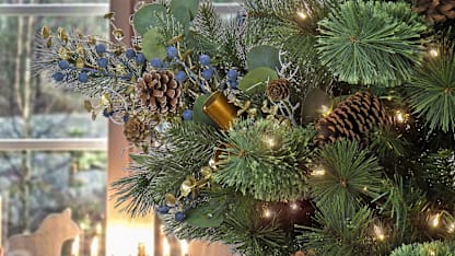National Tree Company 2-Piece 28" Swiss Chic Sprays