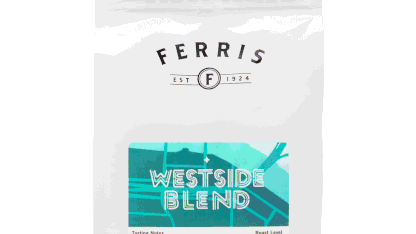2-Pack: Ferris Fresh-Roasted Whole Bean Coffee (12oz Bags)