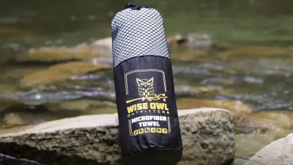 2-Pack: Wise Owl Outfitters Quick-Dry Towels with Washcloths