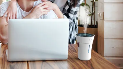 Boneco Personal Humidifier, Fan, and Waterless Aroma Diffuser