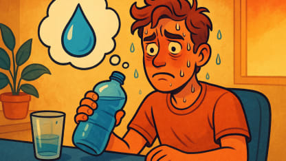 How well hydrated are you right now?