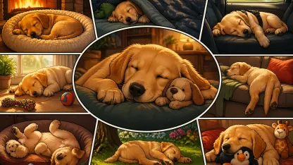 My pet sleeps:
