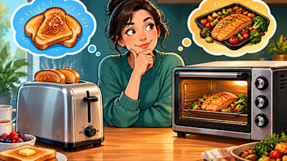 Which do you prefer: toaster or toaster oven? (Support your answer in the comments.)