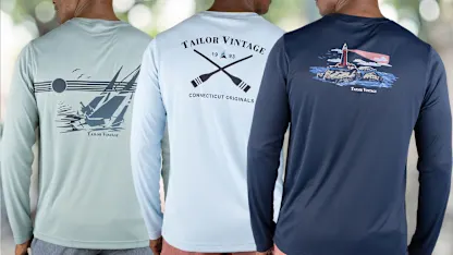3-Pack: Tailor Vintage UPF 50+ Sun Shirts (Small)