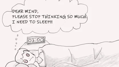 In fall, I sleep:
