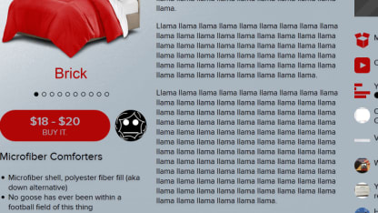 We are all llamas?