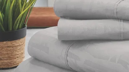 Rayon from Bamboo Embossed Design Sheet Set