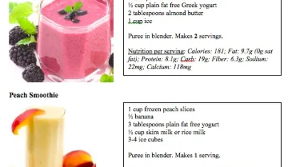 Smoothie Recipes