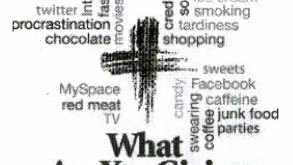 What did you give up for lent?