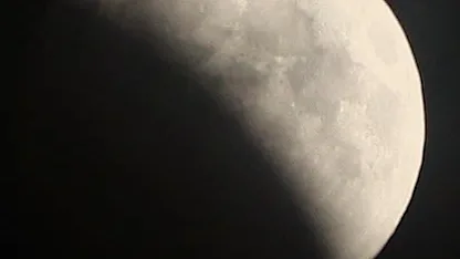 Last night there was a lunar eclipse.  It was very cool.