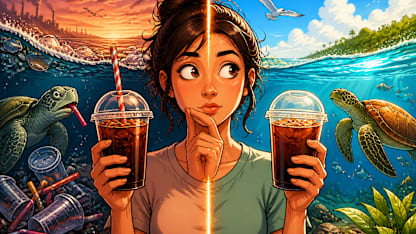 Straw or no straw?