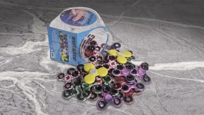 120-Pack: Fidget Spinners