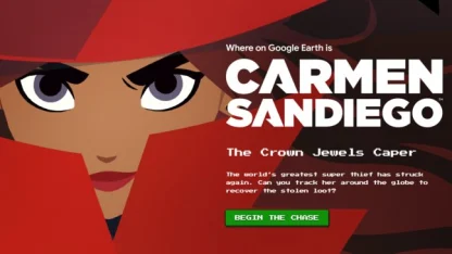 Throwback: Carmen Sandiego, Google Earth Style