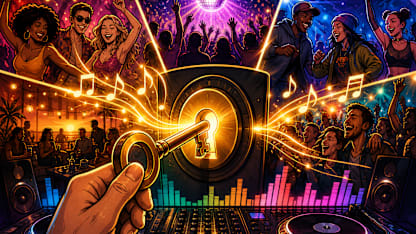 The key to a good party playlist is: