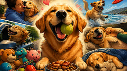 My dog loves: