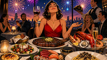 You're out for a celebratory dinner. What do you order?