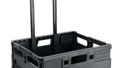 Home 365 Collapsible Multi-Purpose Rolling Crate Cart
