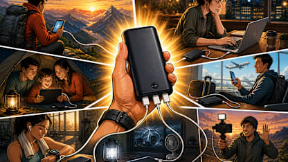 I use a power bank for: