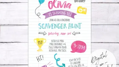 Digital Scavenger Hunt - 10th Birthday Edition