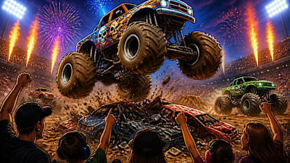 Have you ever been to a monster truck event?